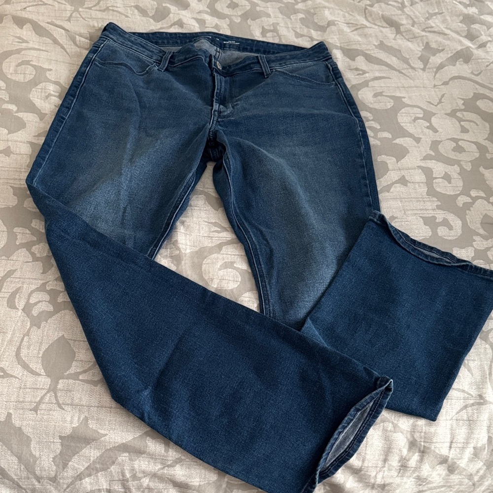 Old Navy Dark Blue Boot Cut Women's Jeans